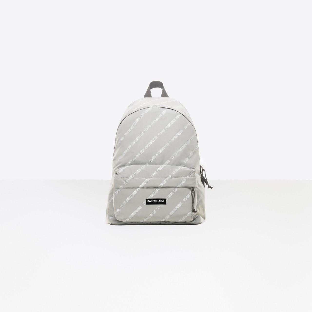 balenciaga white backpack