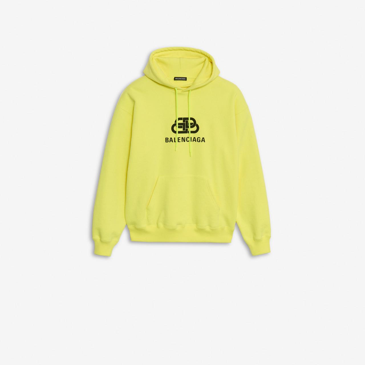 balenciaga yellow hoodie