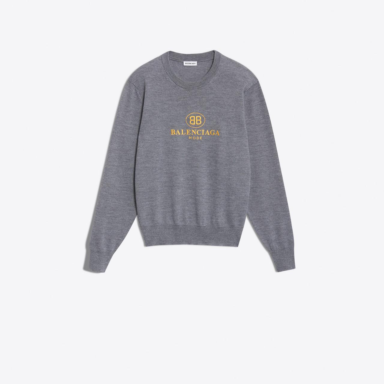 balenciaga red sweater