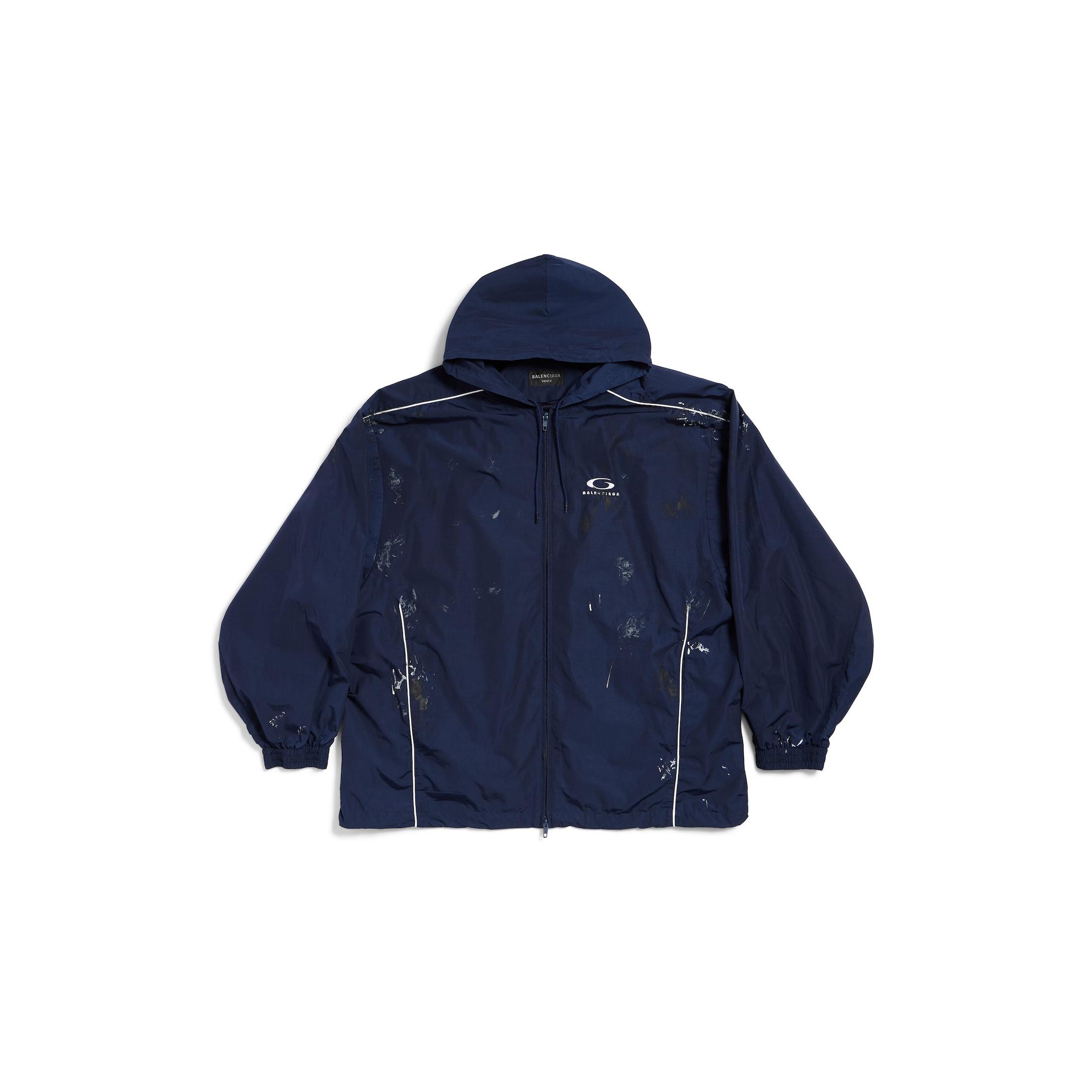 【関税込み】Balenciaga ネイビー Painter トラックジャケット balenciaga-Blue-Painter-