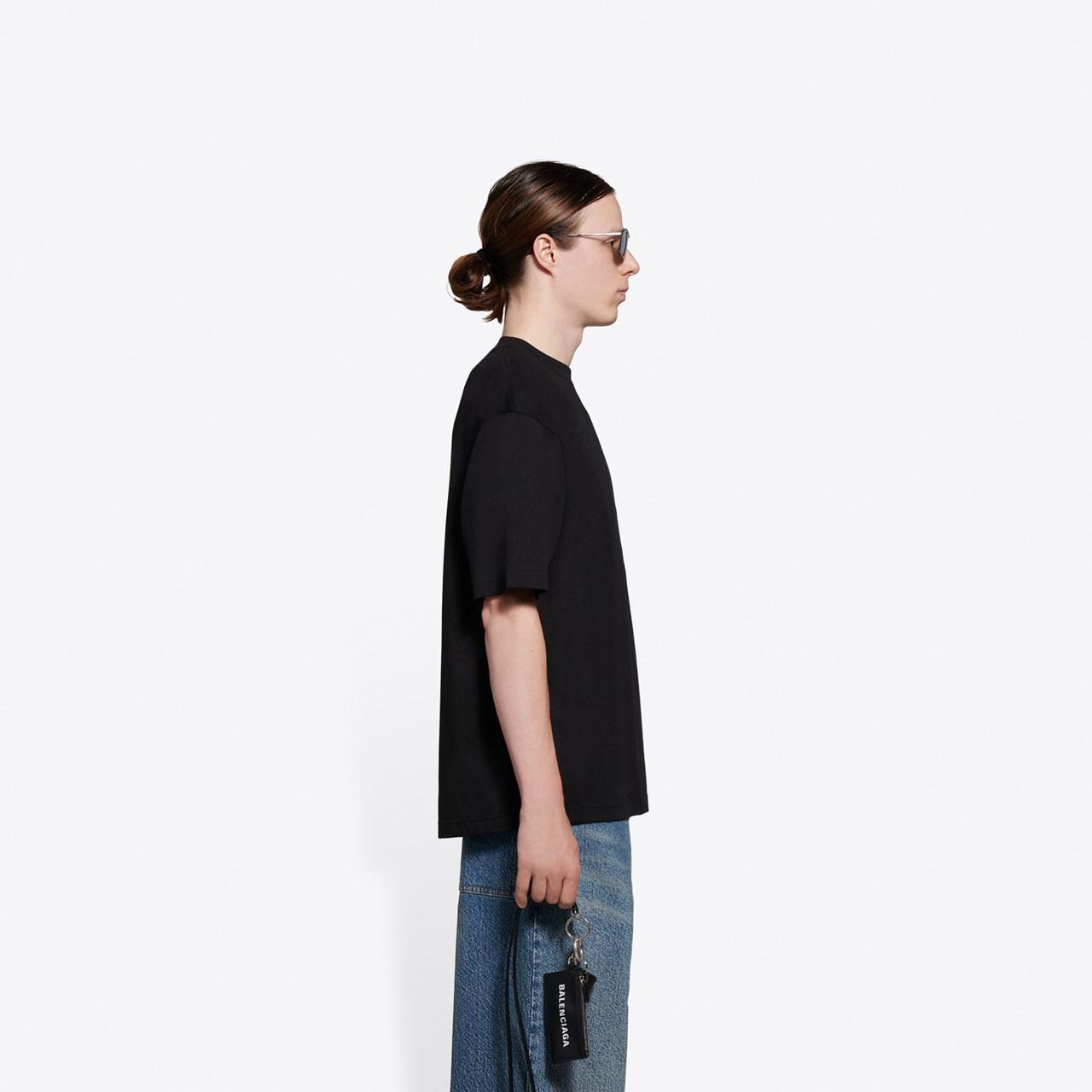 Balenciaga Alien Medium Fit T-shirt in Black for Men | Lyst