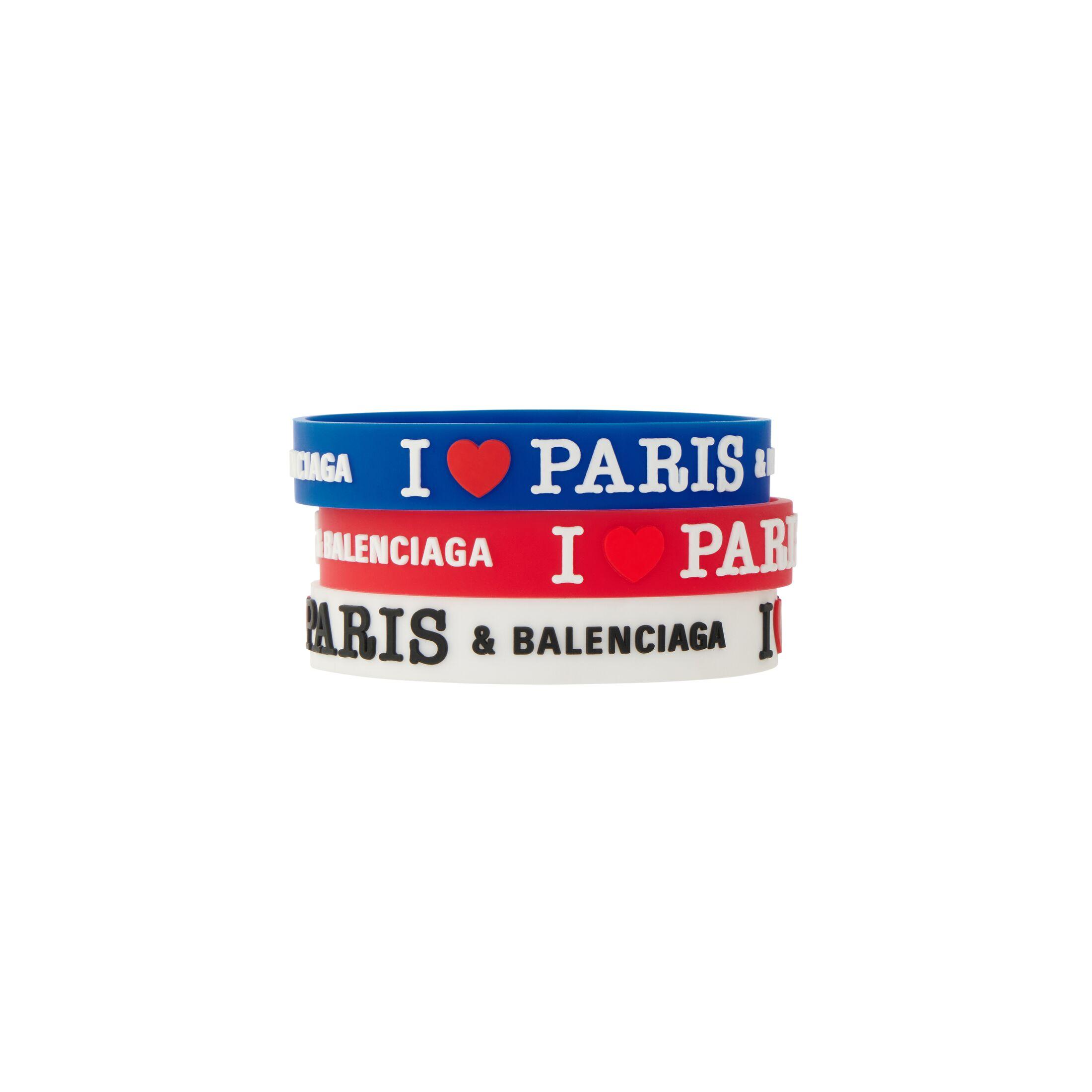 Balenciaga Paris Souvenir Champion Bracelet Set in Blue | Lyst