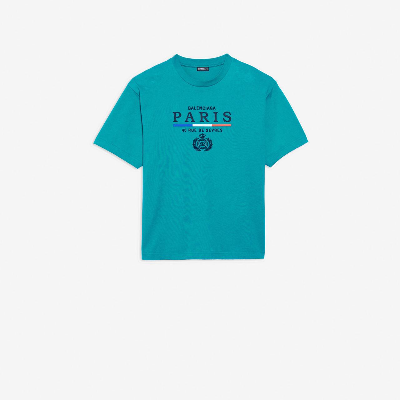 balenciaga flag shirt