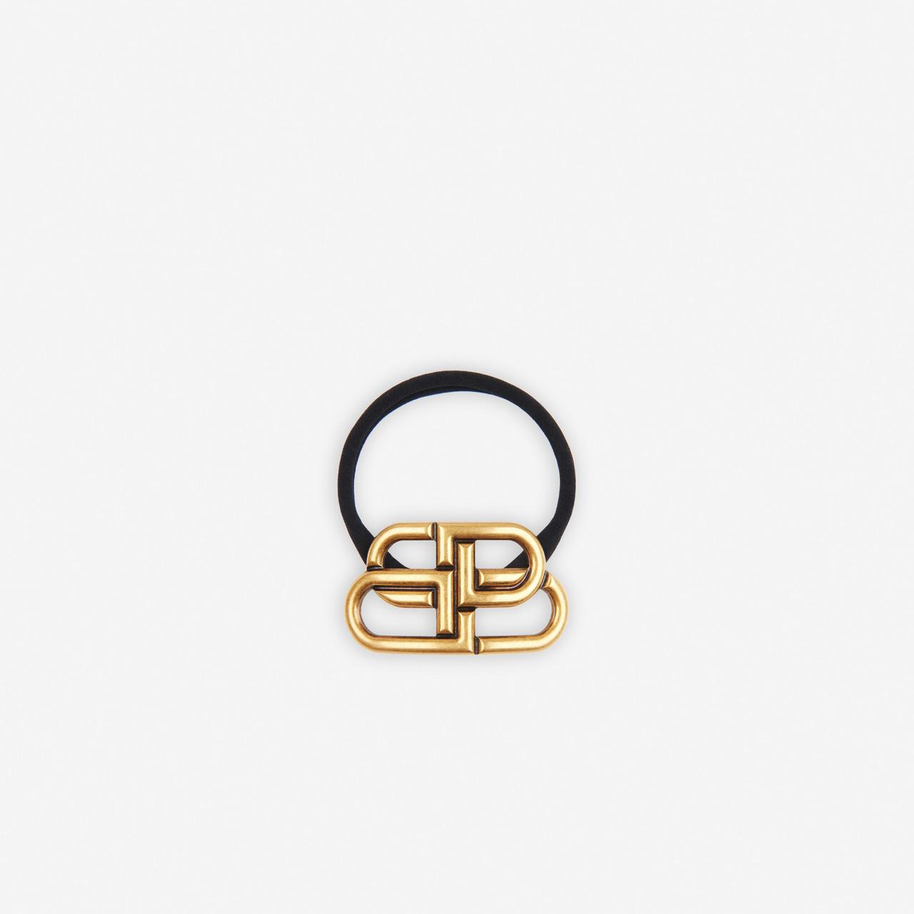 Balenciaga Elastic Hairband In Gold Metallic Lyst Balenciaga Elastic Hairband In Gold Metallic Lyst