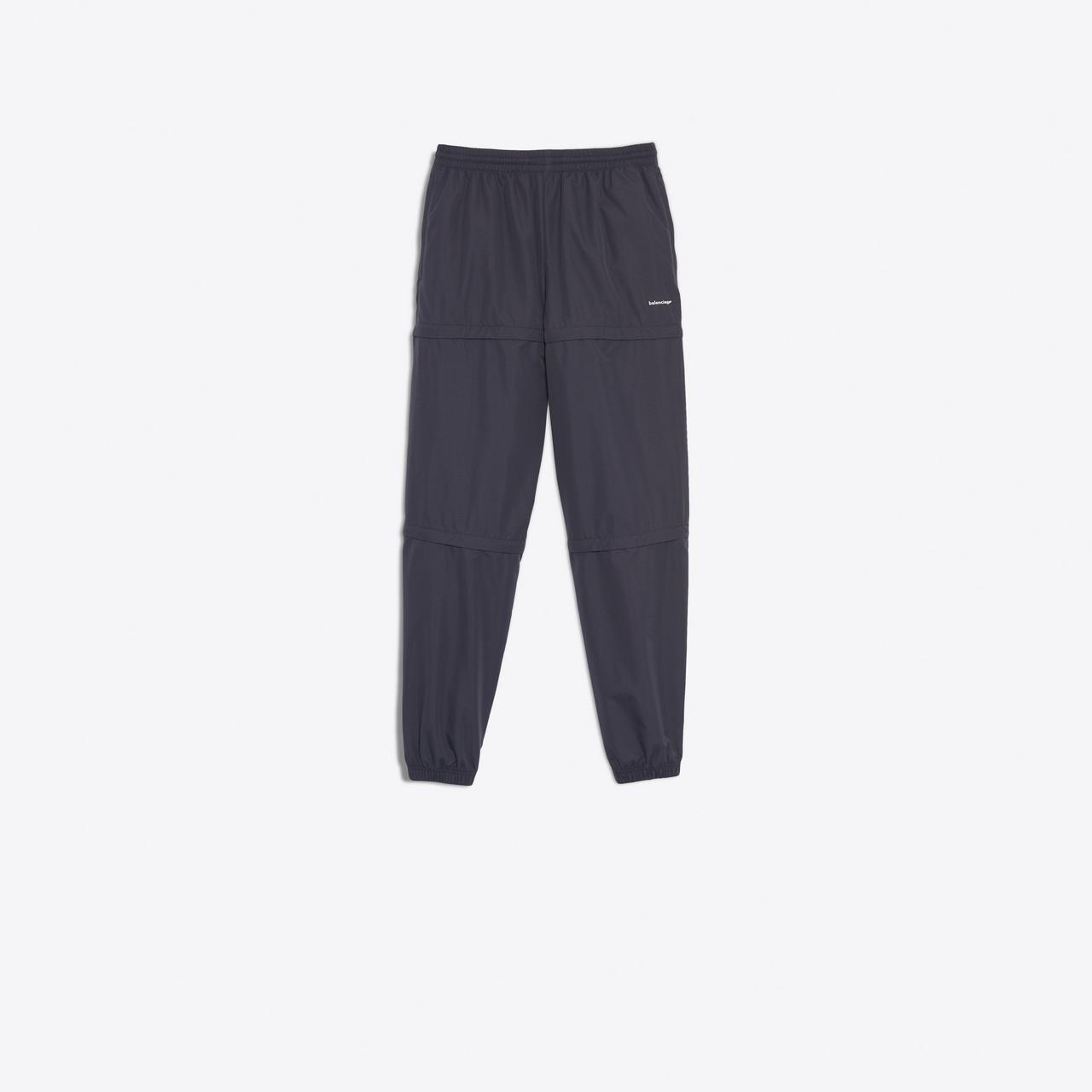 balenciaga zip track pants