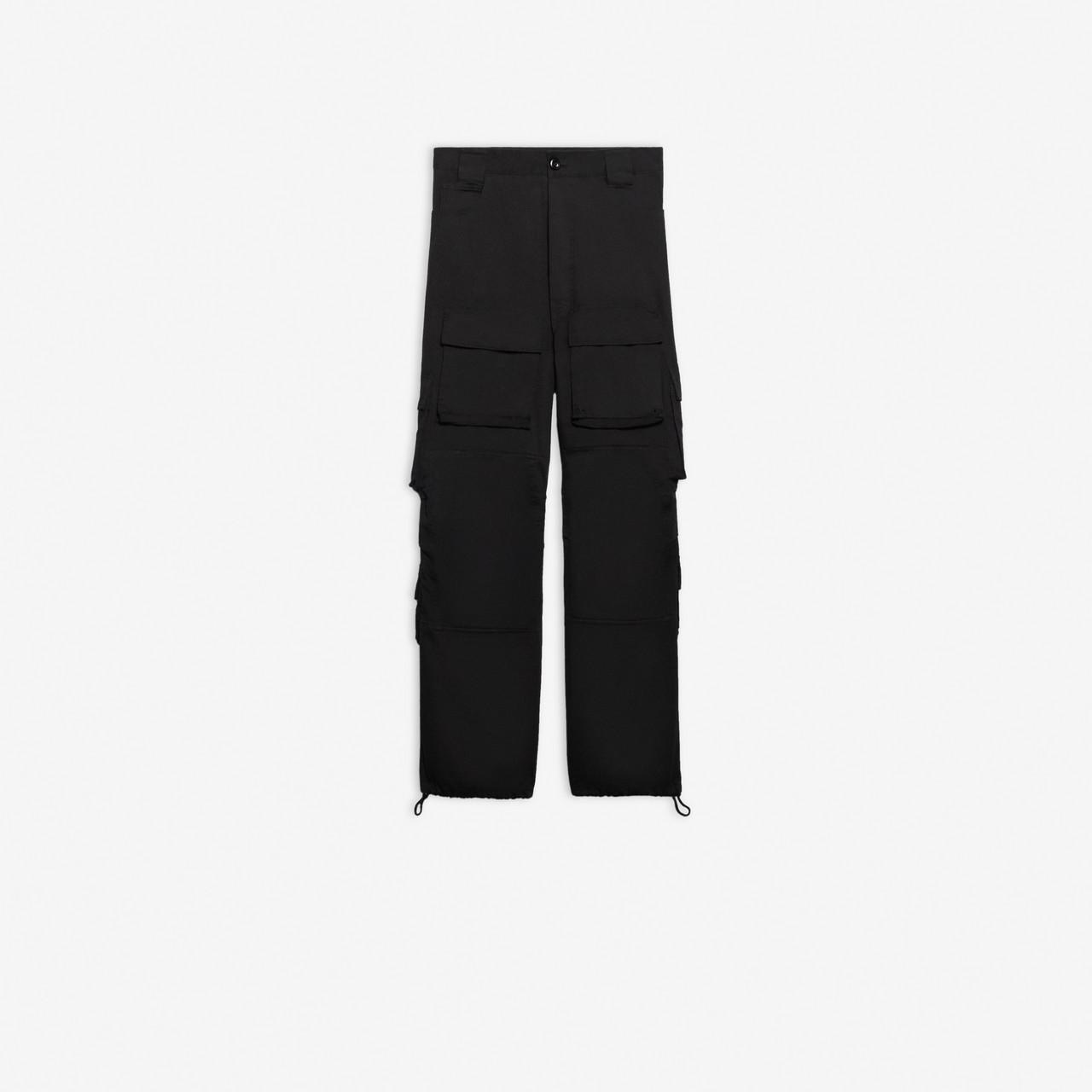 Shop Balenciaga Multi-Pocket Cargo Pants