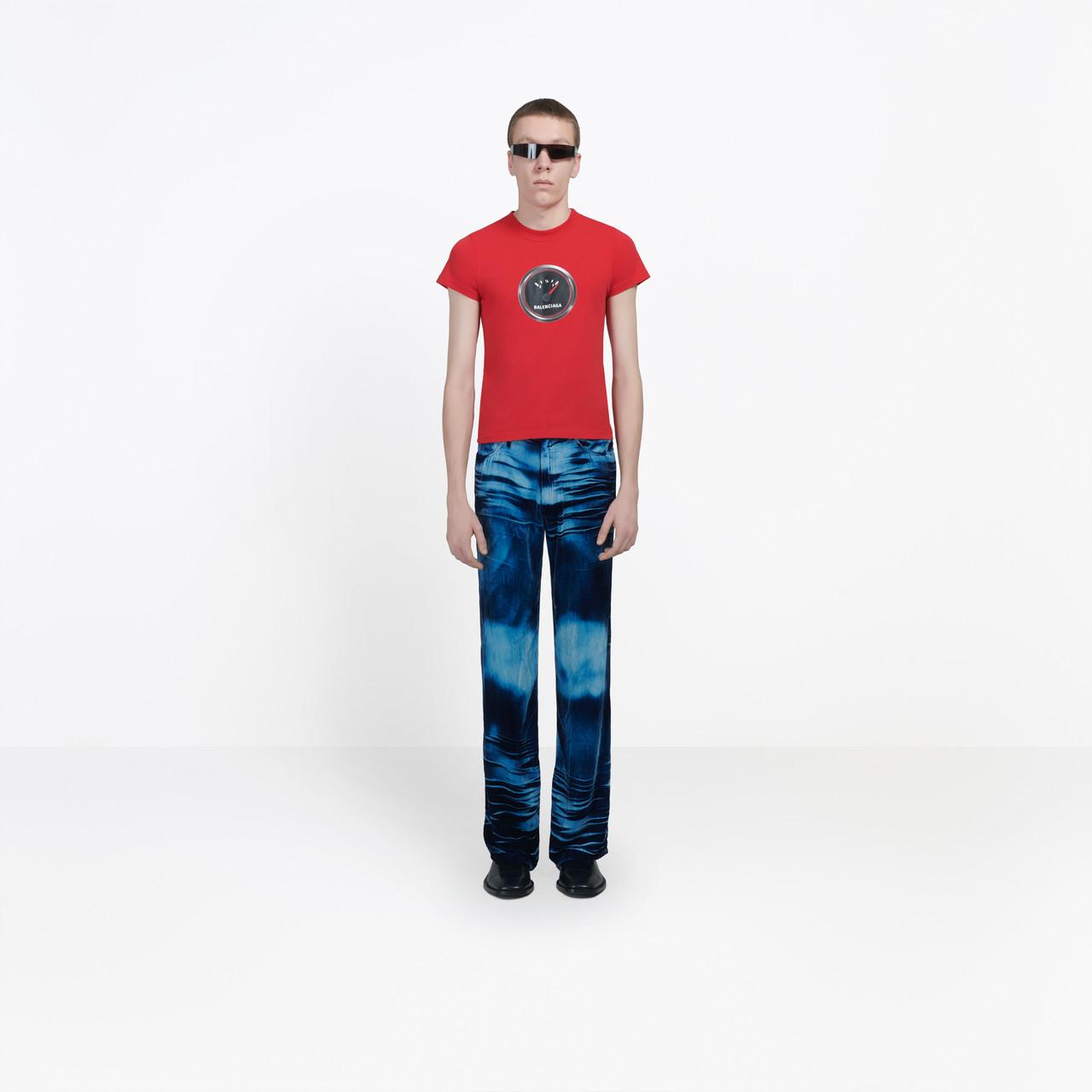 Balenciaga Speed Shrunk T-shirt in Red for Men - Lyst