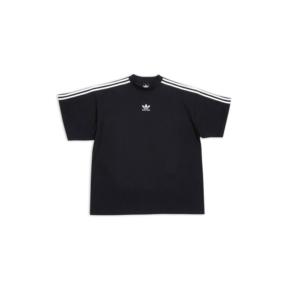 Balenciaga / Adidas T-shirt Oversized in Black | Lyst