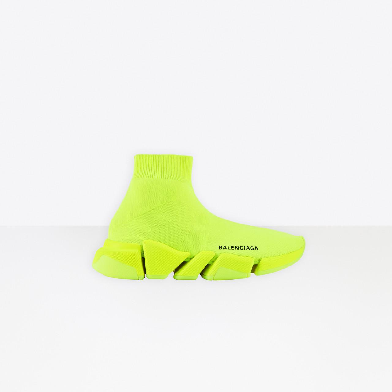 Balenciaga sock shoes mens cheap yellow