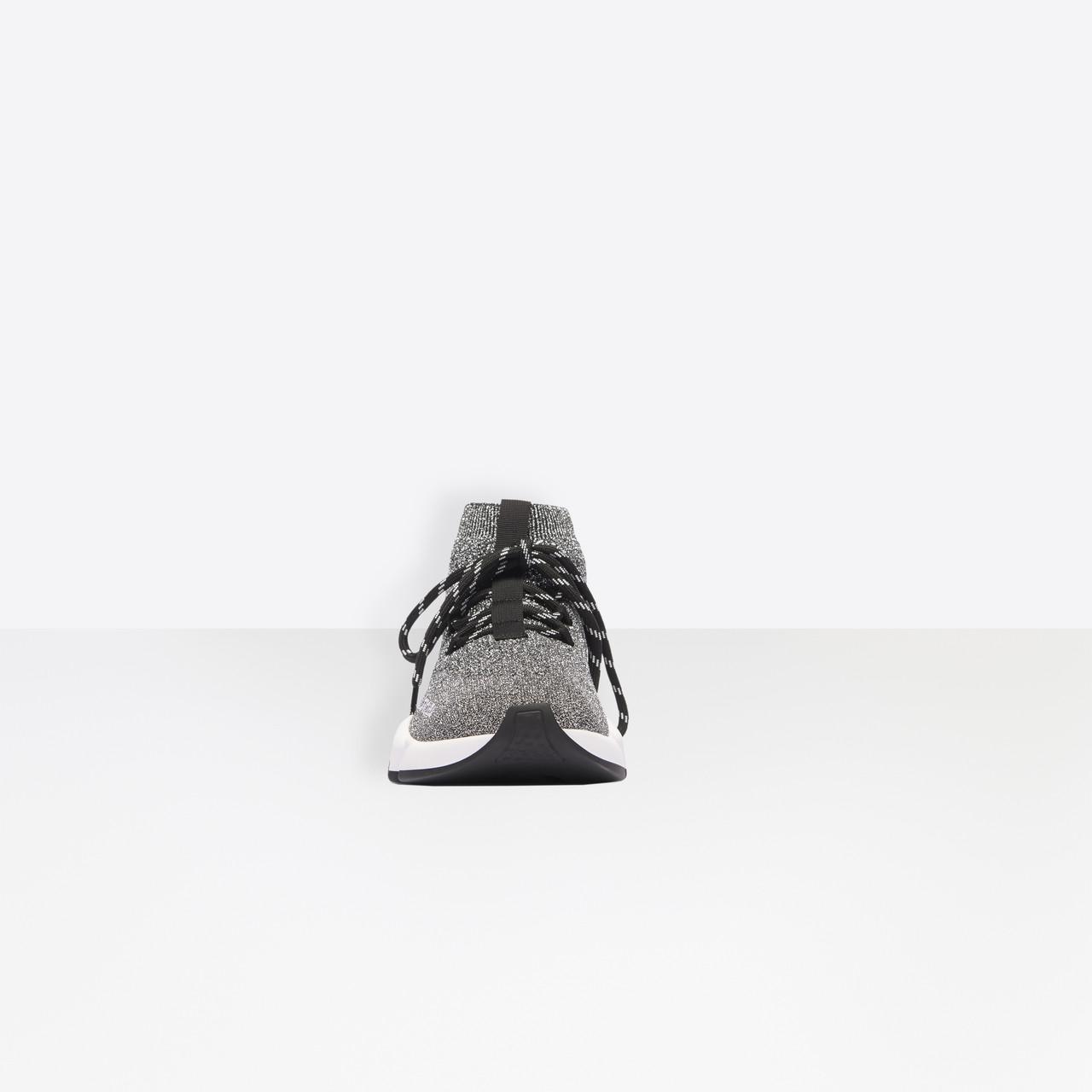 Balenciaga Synthetic Speed Lace-up Sneaker in Black | Lyst