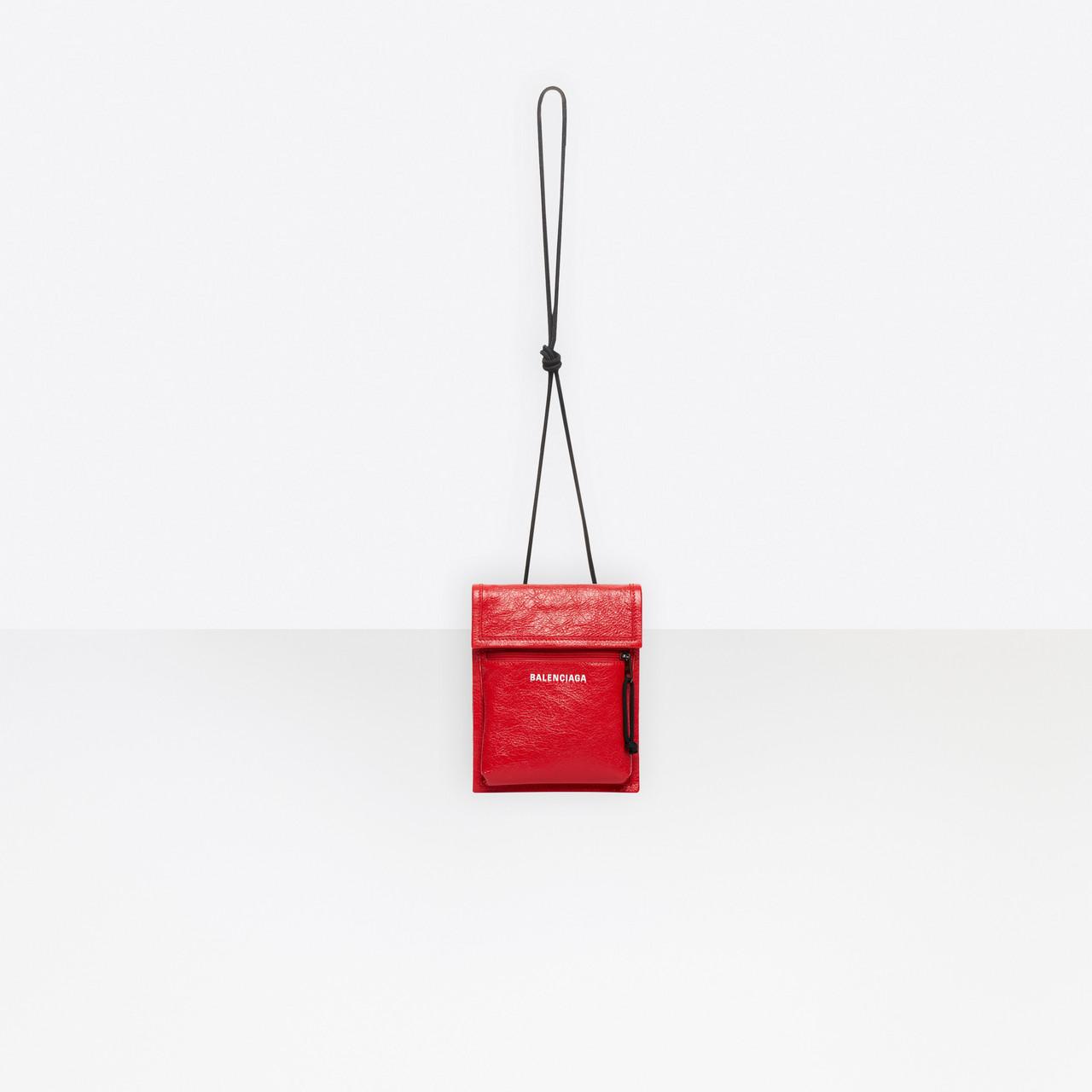 balenciaga explorer pouch strap