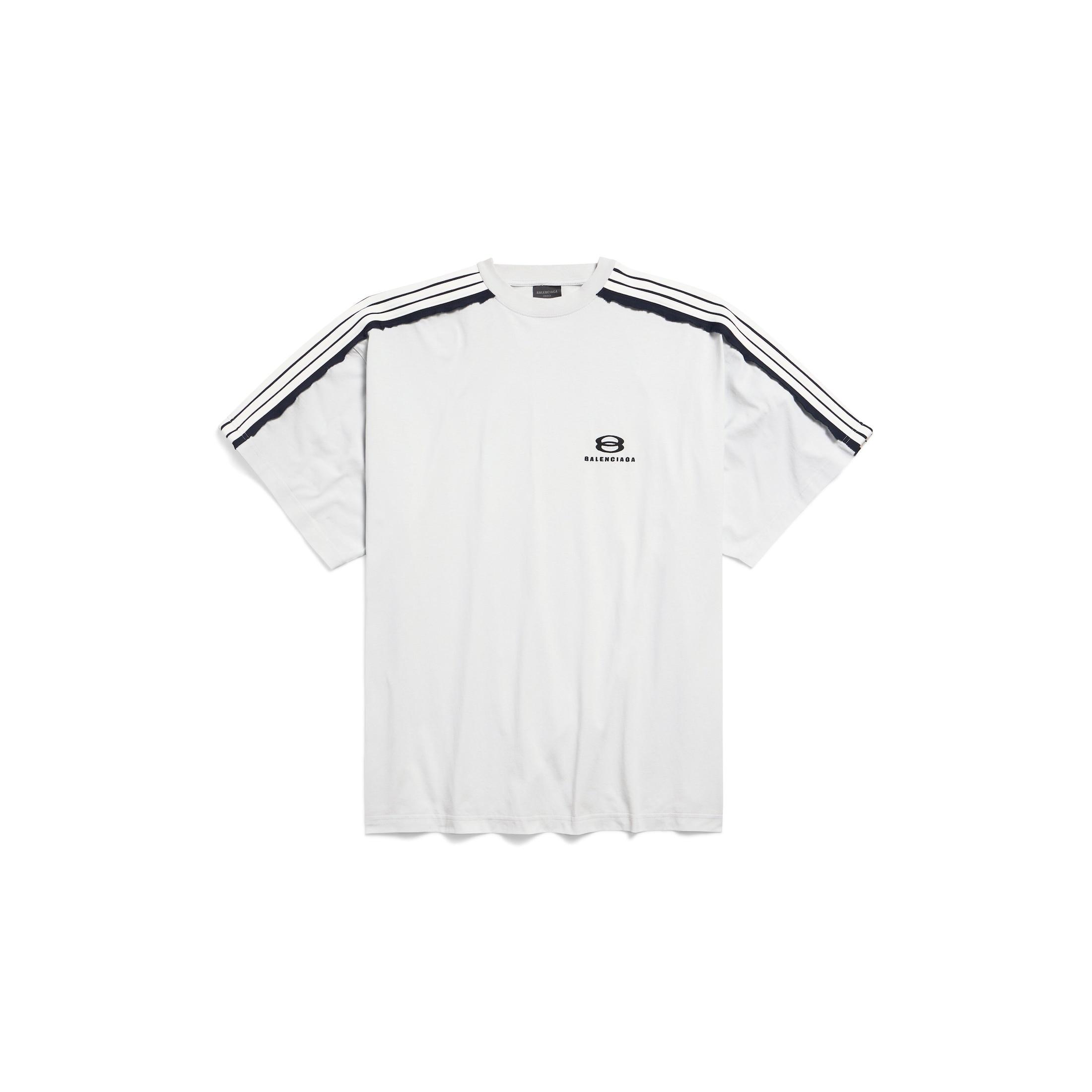 直営店☆BALENCIAGA☆Unity Sports Deconstructed Tシャツ/WHITE Balenciaga Unity Sports Icon Oversized T-Shirt in White | Lyst