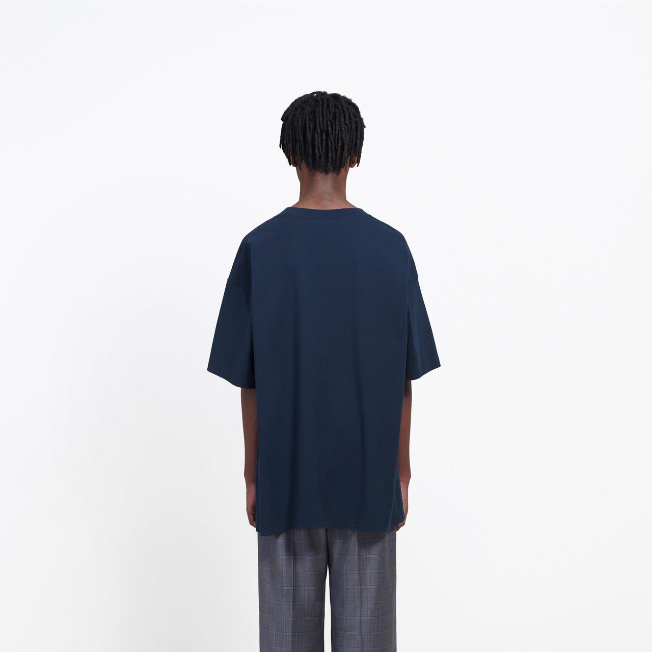 blue balenciaga shirt