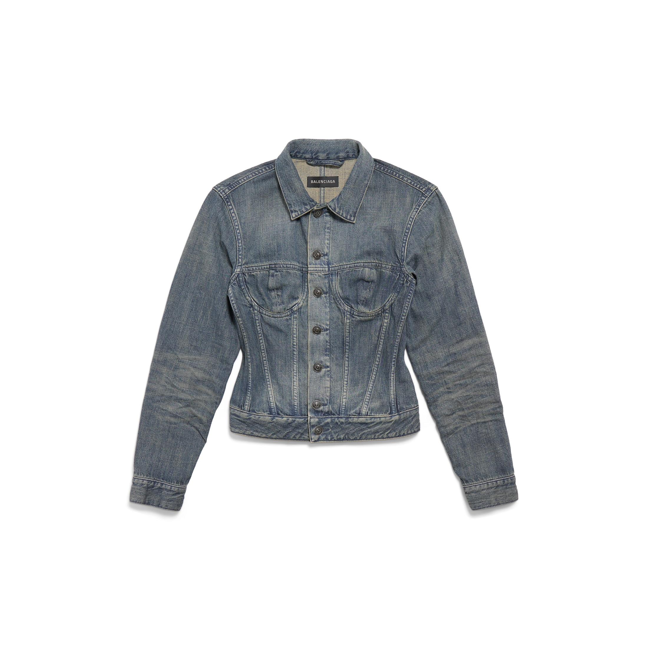 Balenciaga Jean and denim jackets for Women | Online Sale up