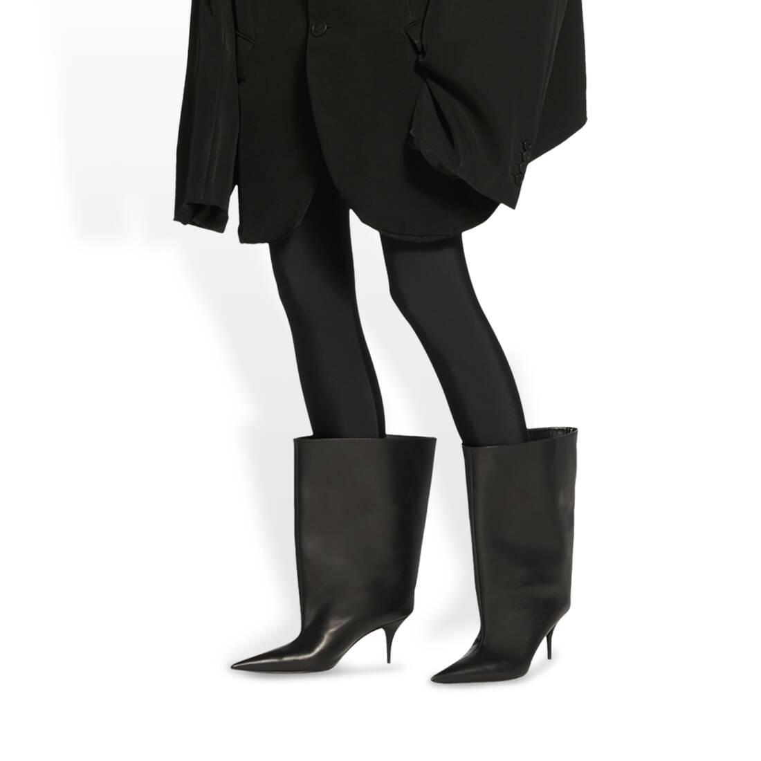 【BALENCIAGA】WADERS 70MM ブーティ Balenciaga Waders 70mm Bootie in Black | Lyst