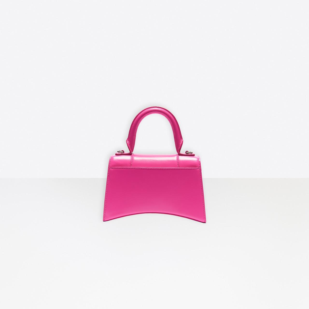 Balenciaga Hourglass Small Top Handle Bag in Pink | Lyst UK