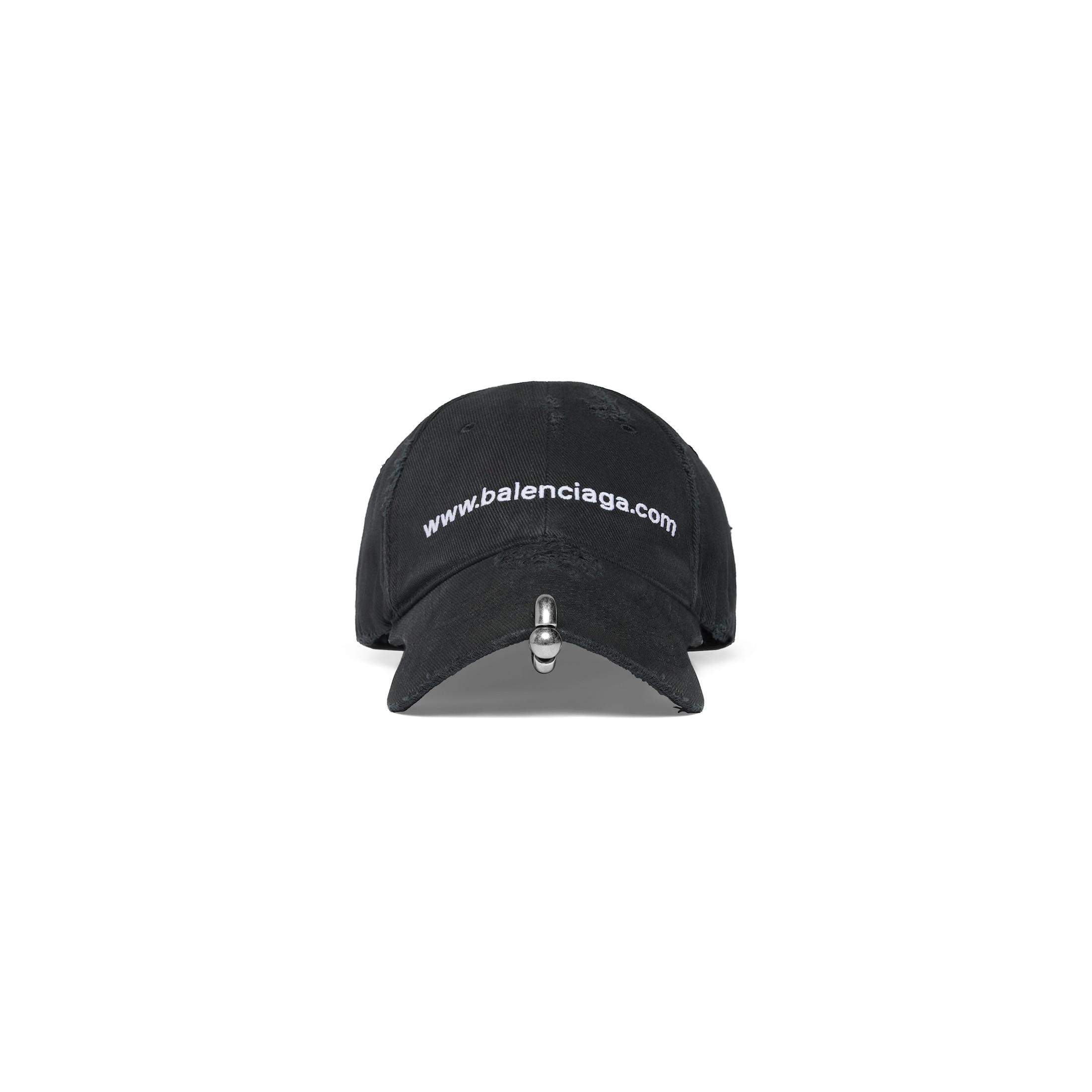Balenciaga Logo Piercing Cap | Saks Fifth Avenue