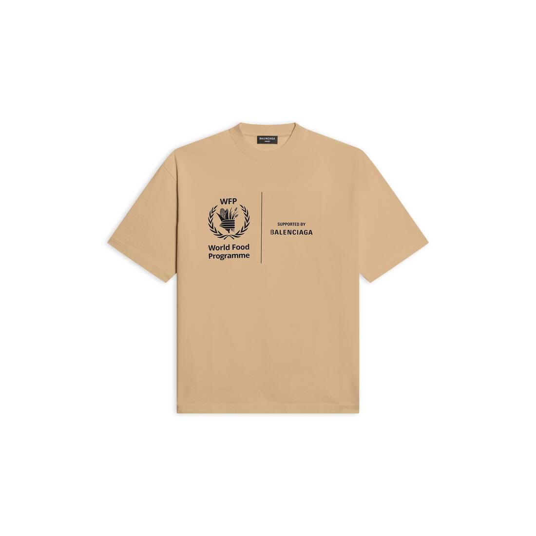 Balenciaga Wfp Medium Fit T-shirt in Natural for Men | Lyst