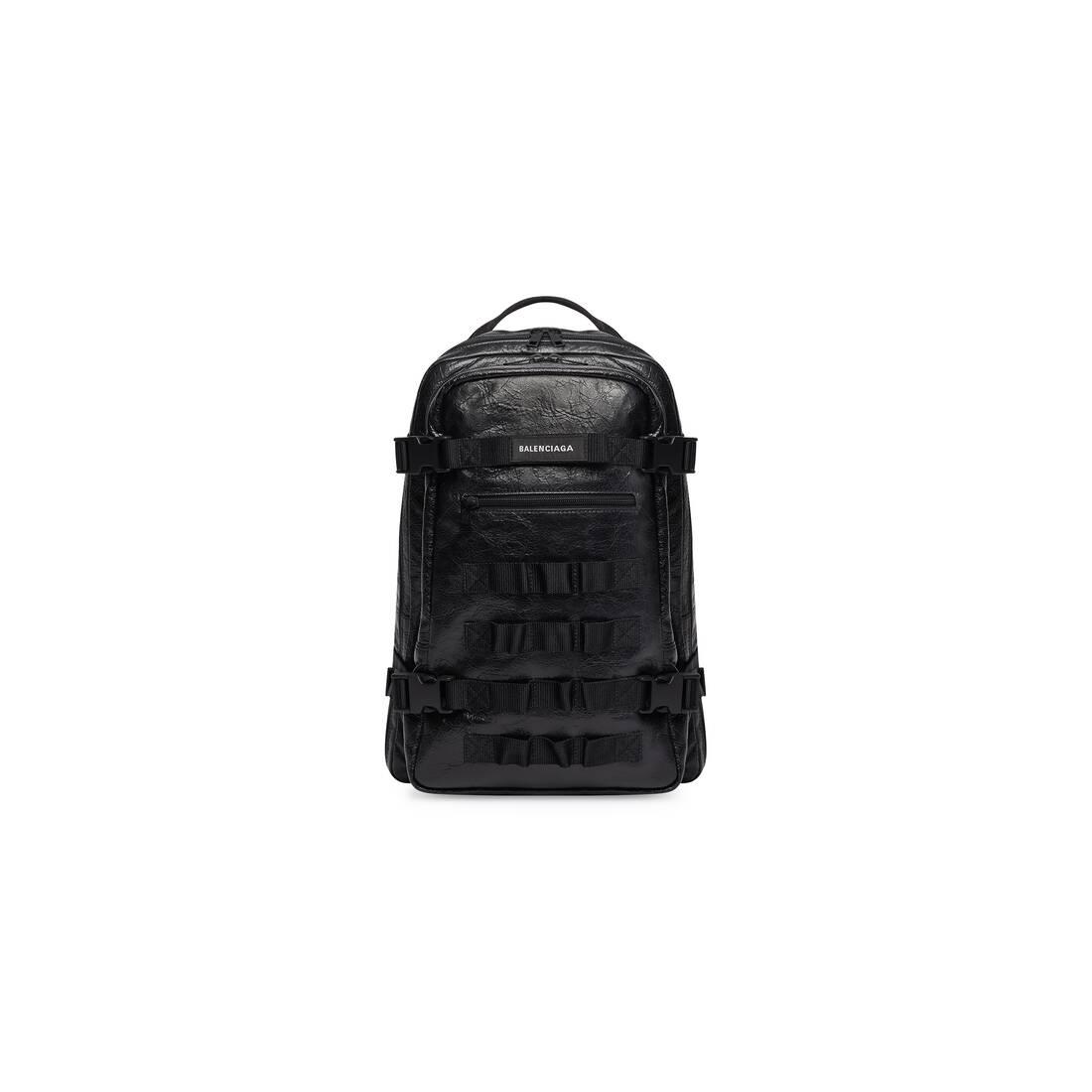 Balenciaga Army Small Backpack in Black for Men | Lyst