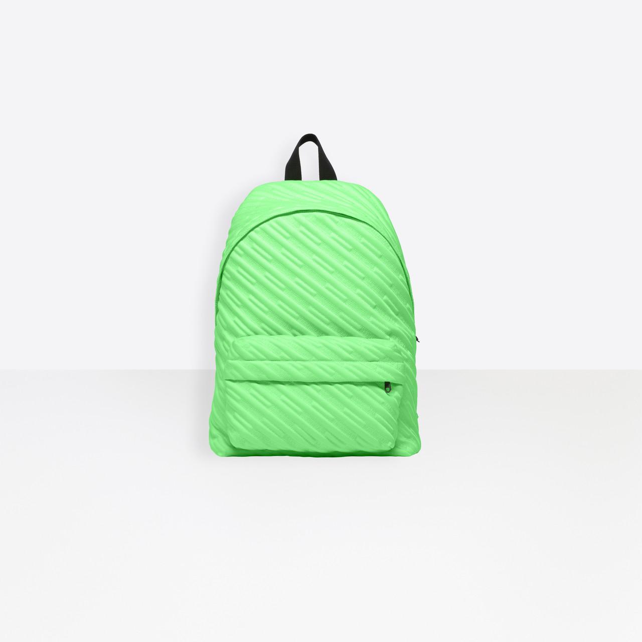 balenciaga neon green bag