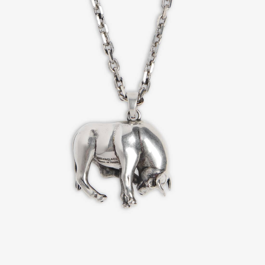 Balenciaga Zodiac Sign Taurus Necklace 
