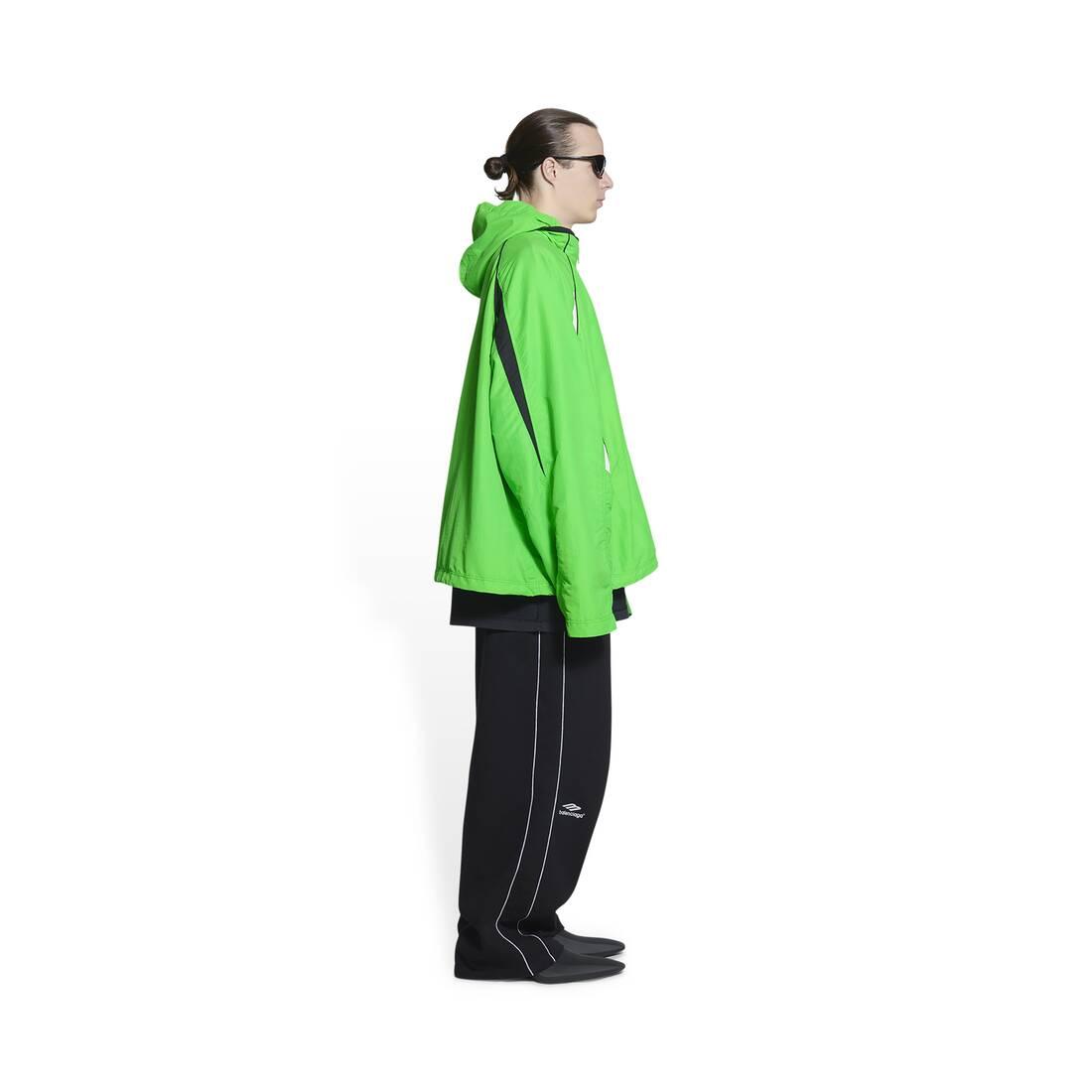 Balenciaga Synthetic 3b Sports Icon Tracksuit Rain Jacket in Green 