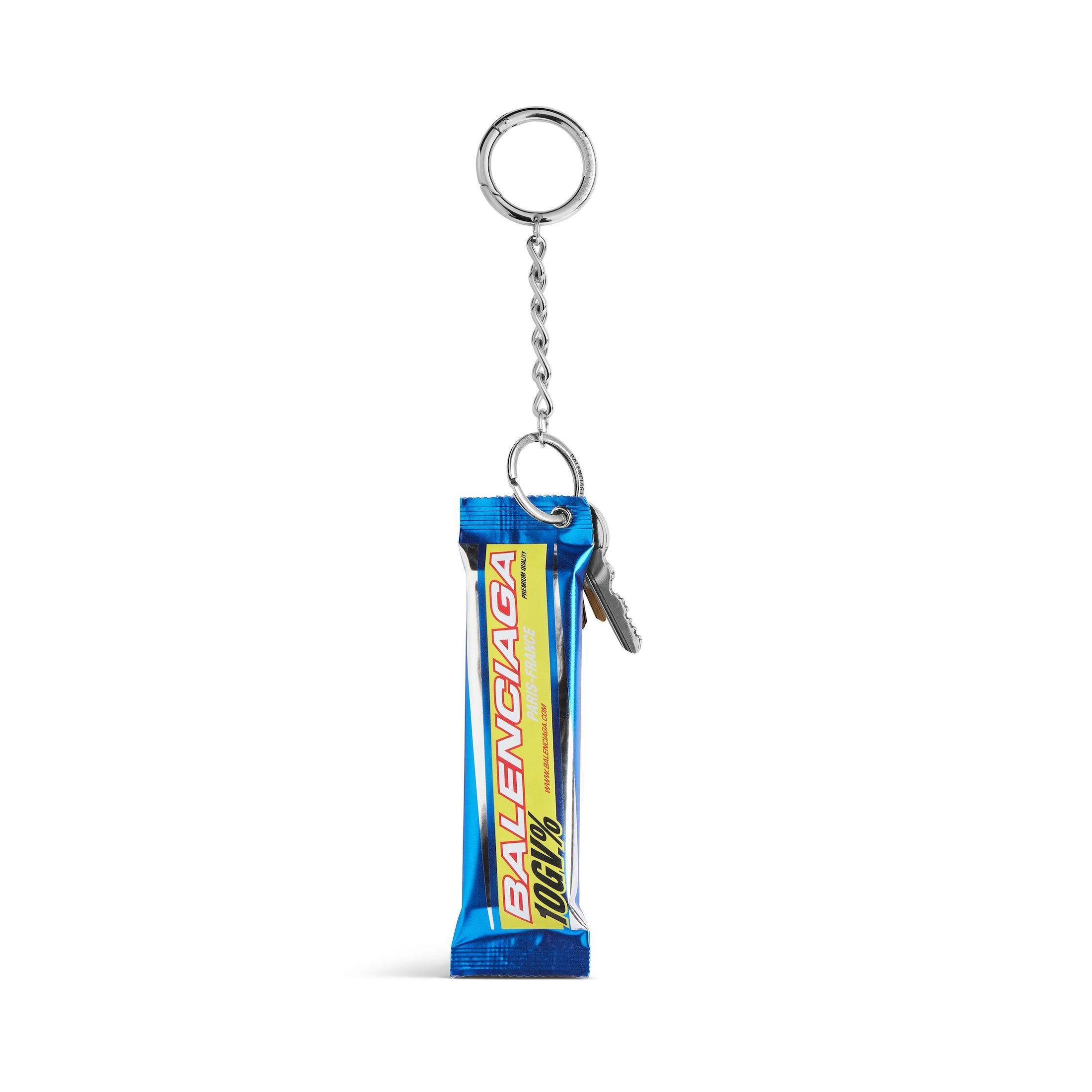 Balenciaga Keychain Energy Bar Charm in Blue | Lyst