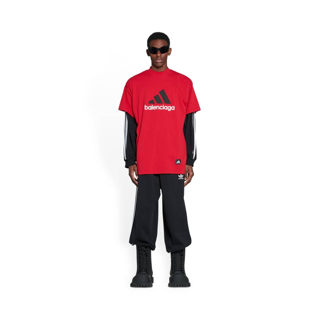 Balenciaga / Adidas Tshirt Oversized Red for Men Lyst