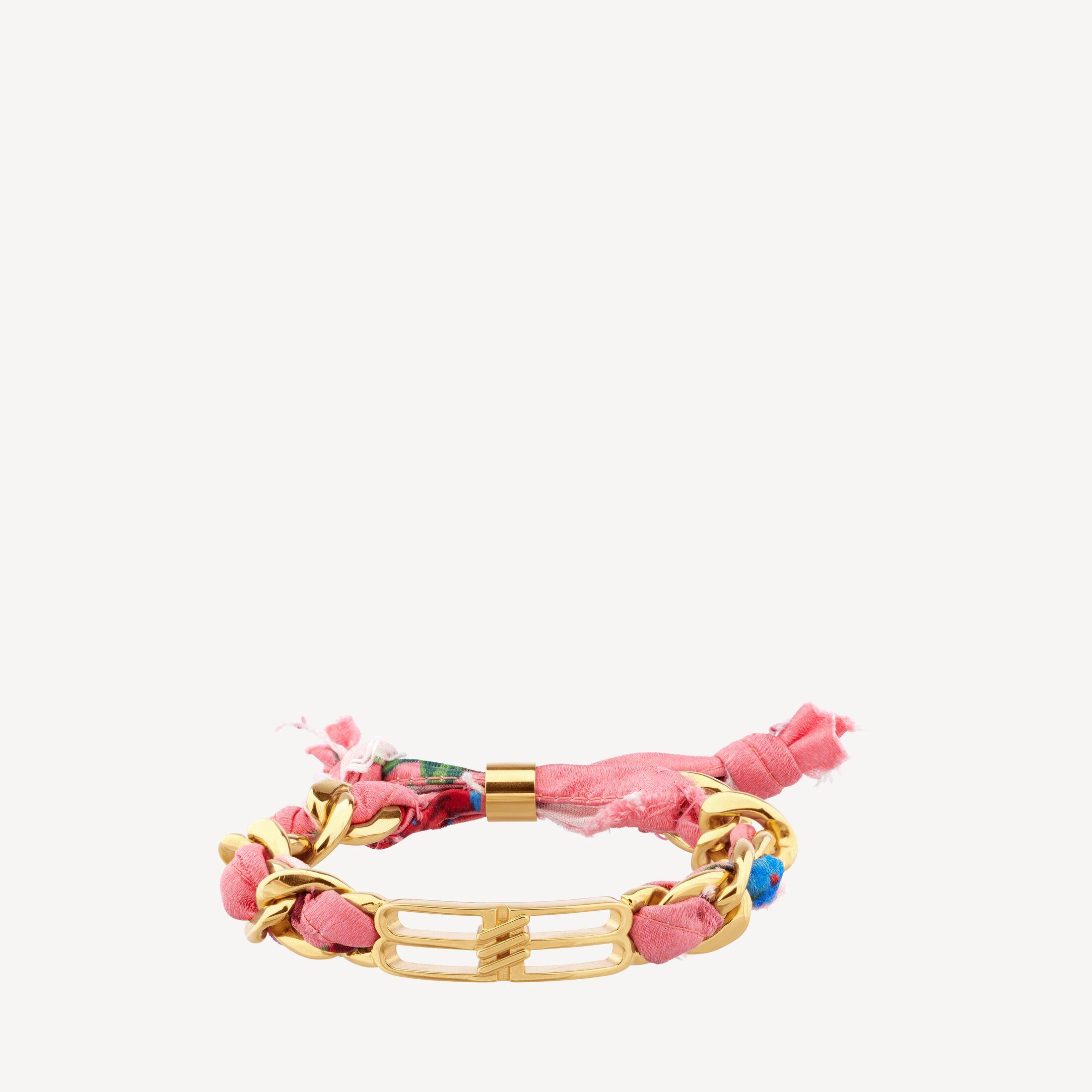 Balenciaga Bb Icon Ribbon ブレスレット ピンク | Lyst