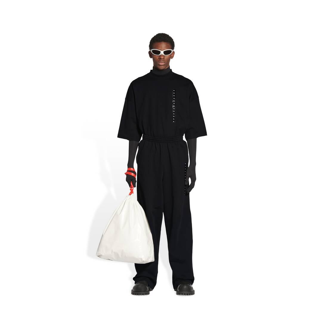 Balenciaga Size Sticker baggy Sweatpants in Black for Men | Lyst