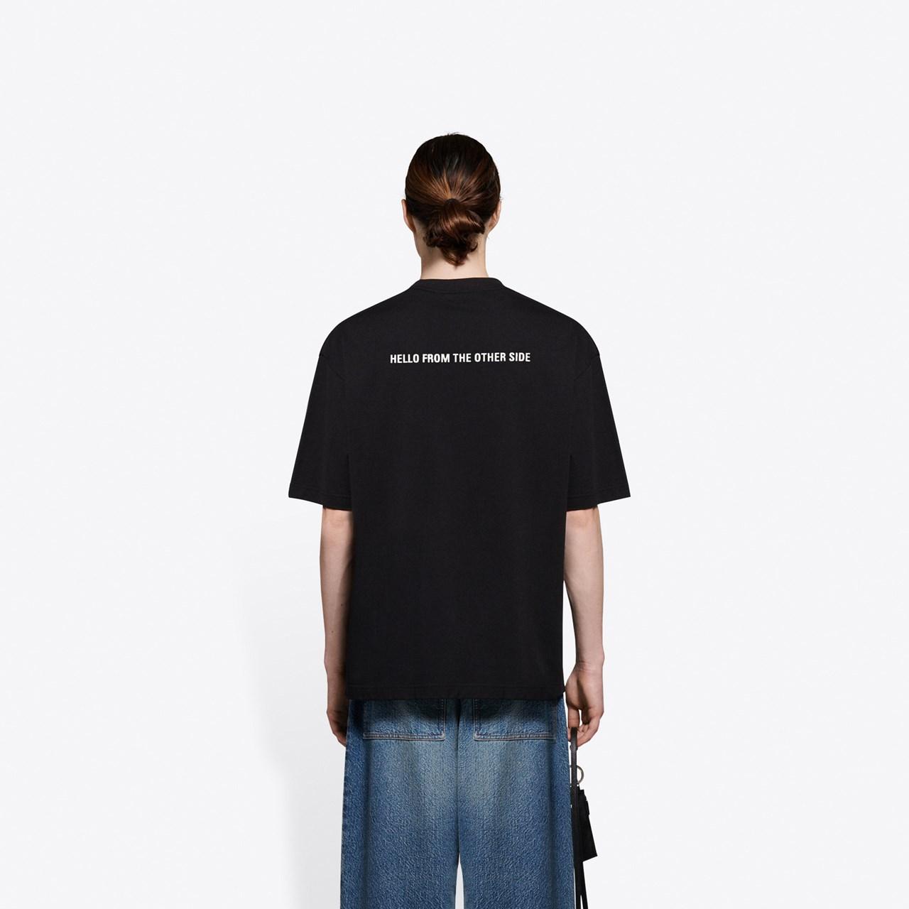 Balenciaga Alien Medium Fit T-shirt in Black for Men | Lyst
