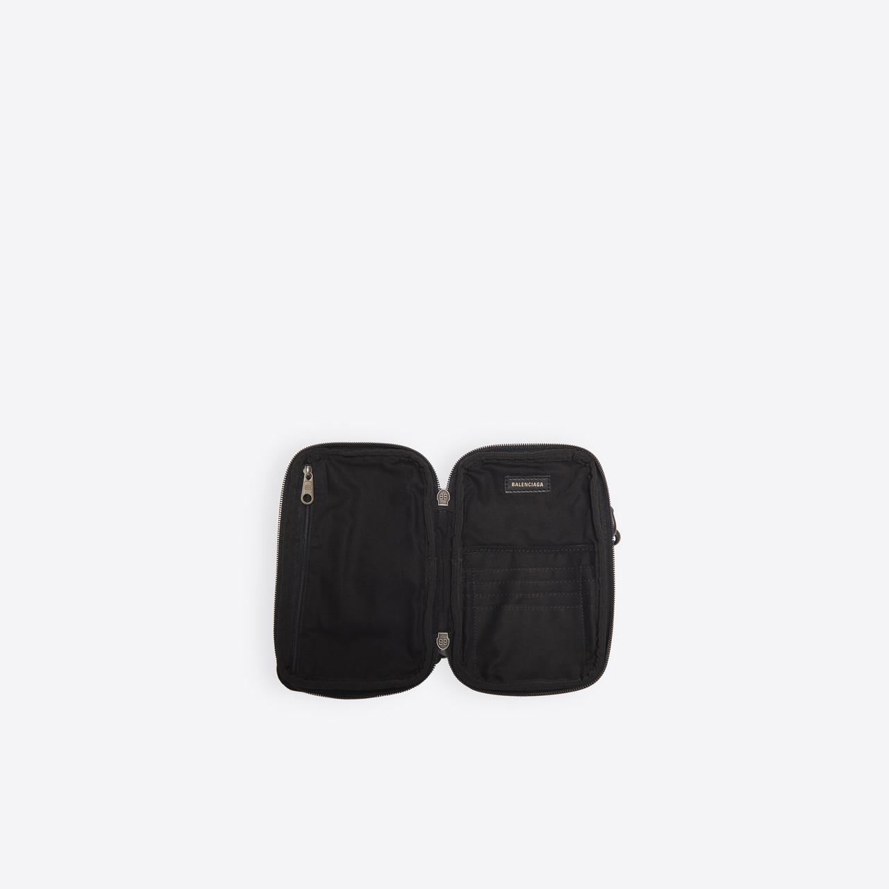 balenciaga explorer crossbody pouch bag