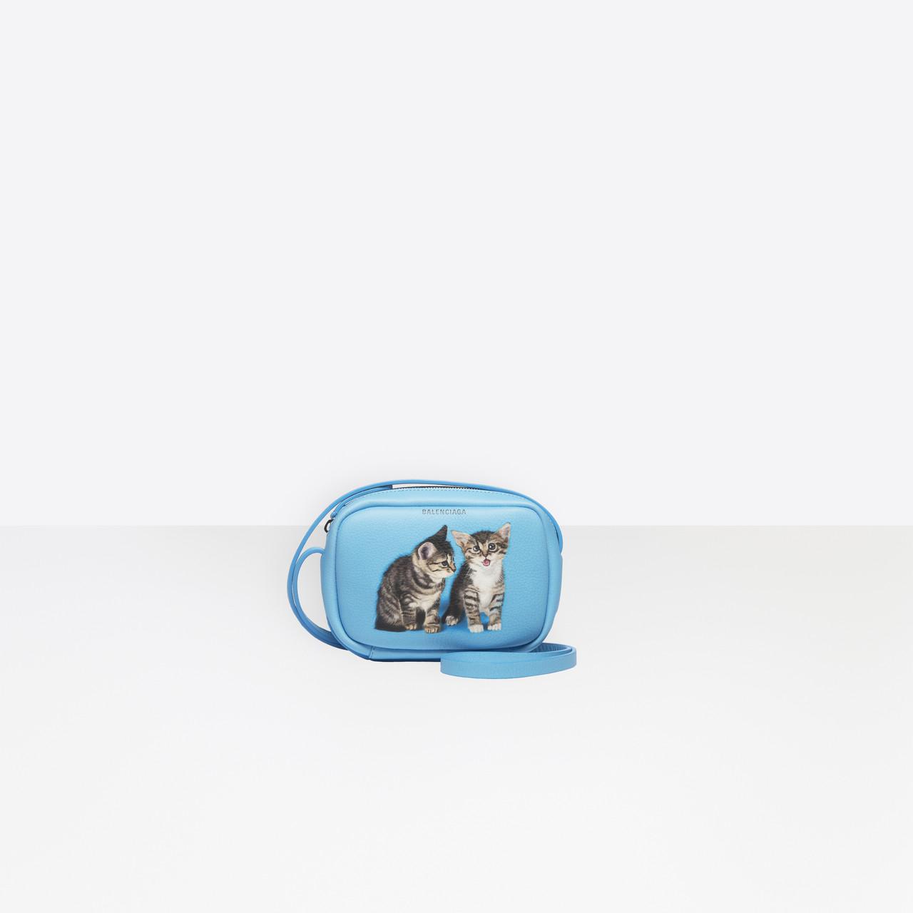 balenciaga kitten camera bag