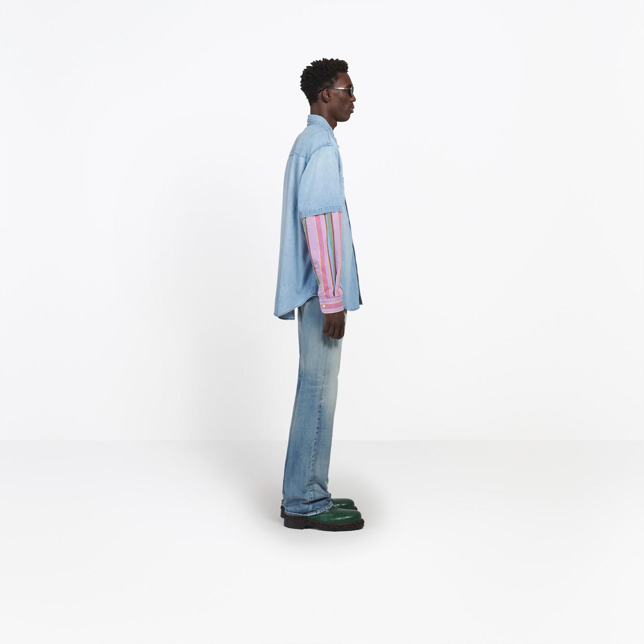 balenciaga double shirt