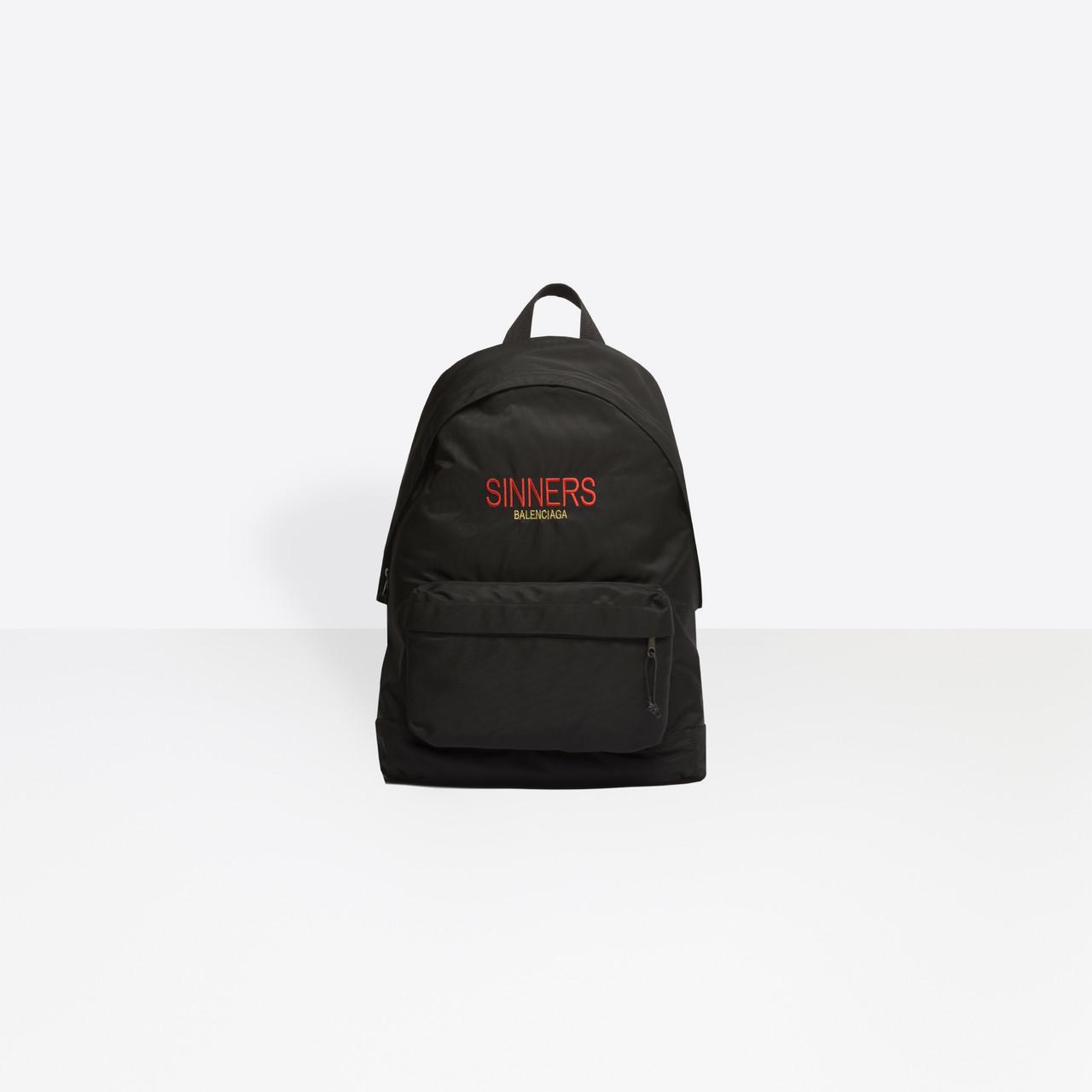 sinners balenciaga backpack