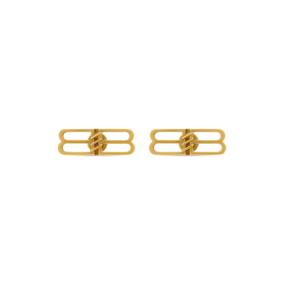 Balenciaga Bb Icon Earrings in Gold (Metallic) | Lyst