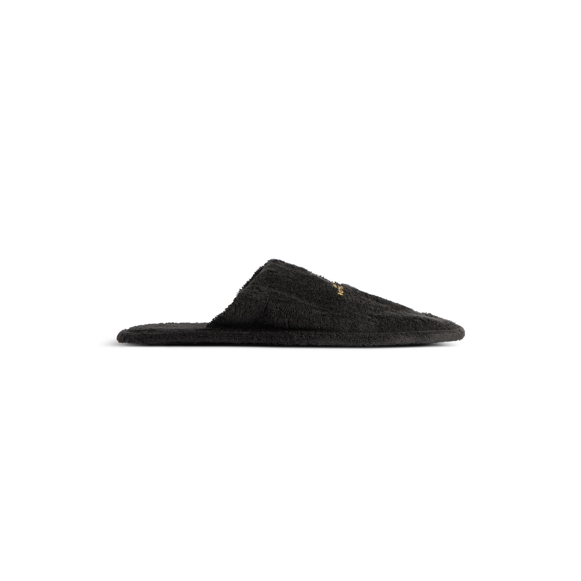 Balenciaga Hotel Flat Mule in Black for Men Lyst UK