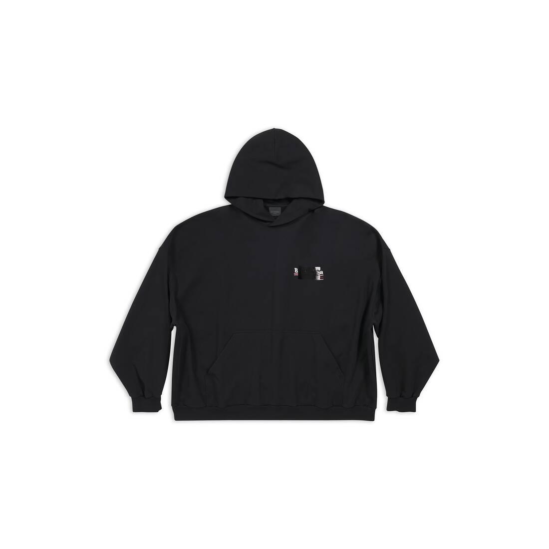 Balenciaga Gaffer パーカー ラージフィット 4サイズ balenciaga-Black-Gaffer-Hoodie