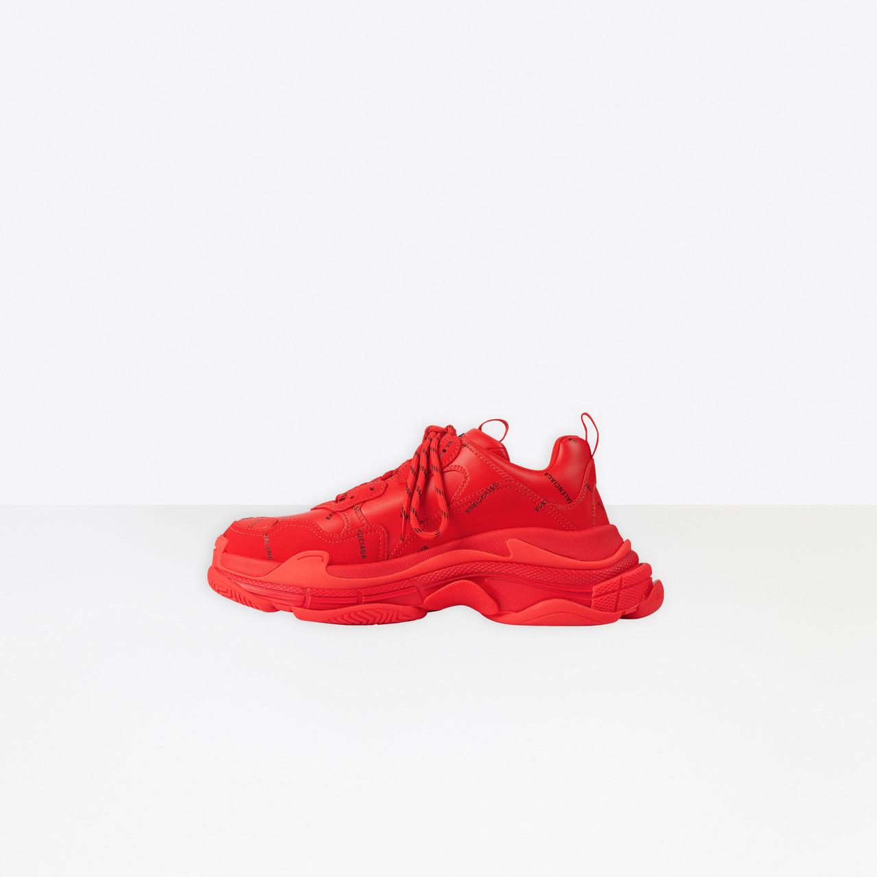 balenciaga schuhe red