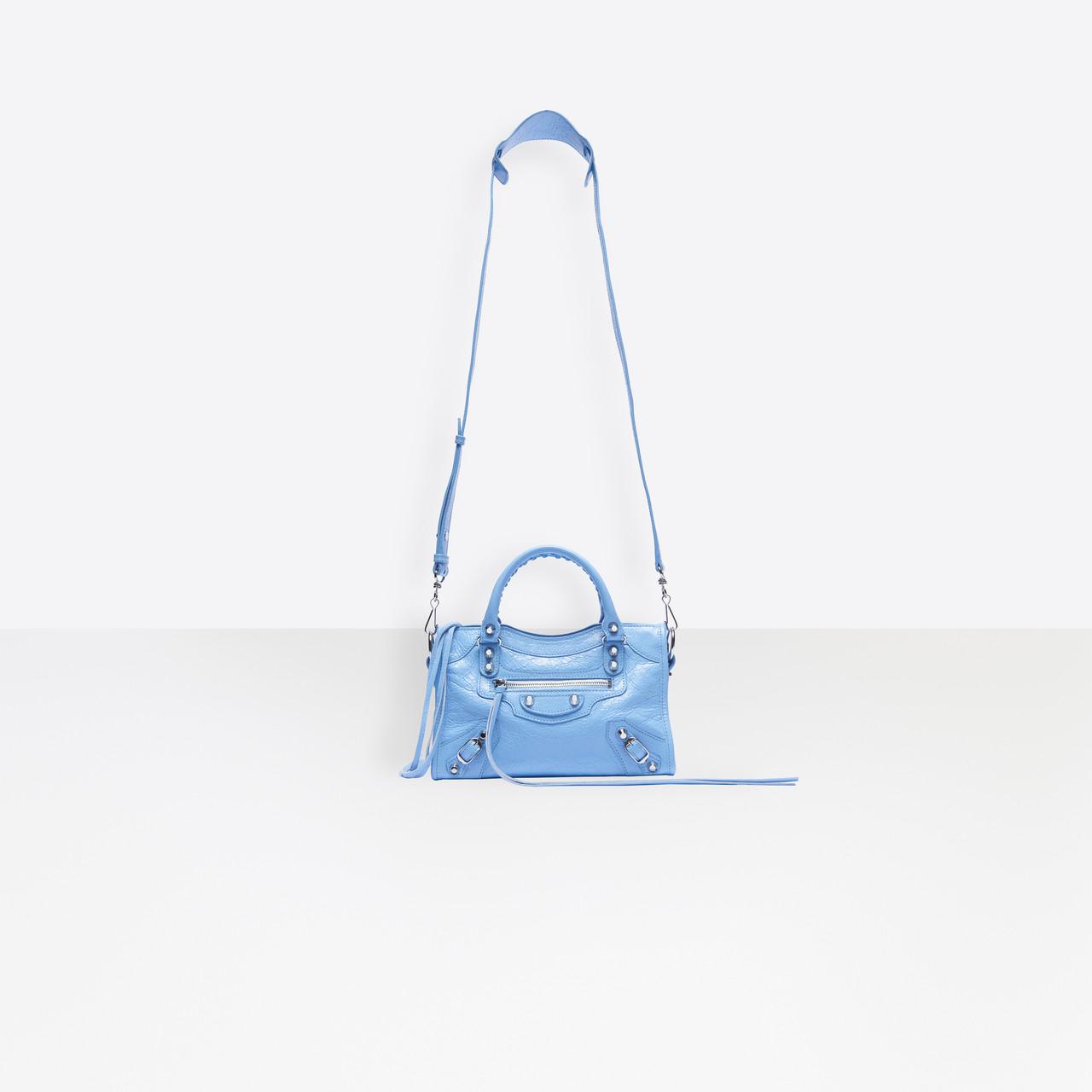 classic silver mini city logo strap