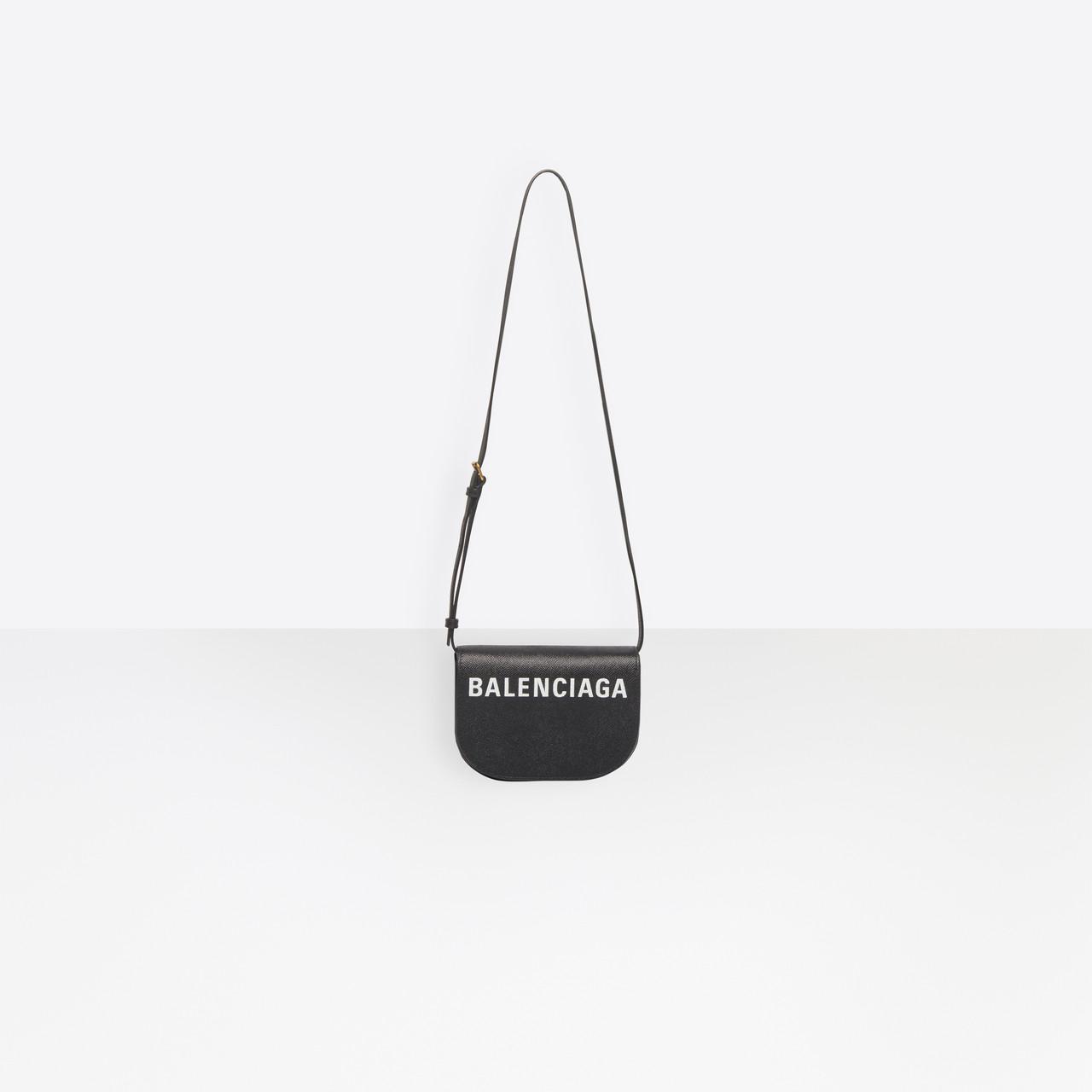 Balenciaga Leather Ville Xs Day Bag in Black | Lyst