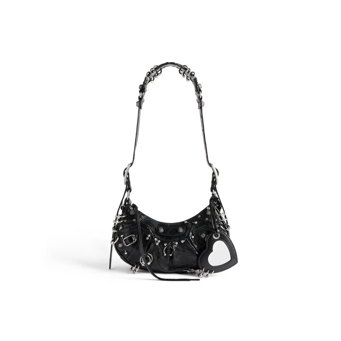 Balenciaga Le Cagole Xs Shoulder Bag With Piercing Black | Lyst