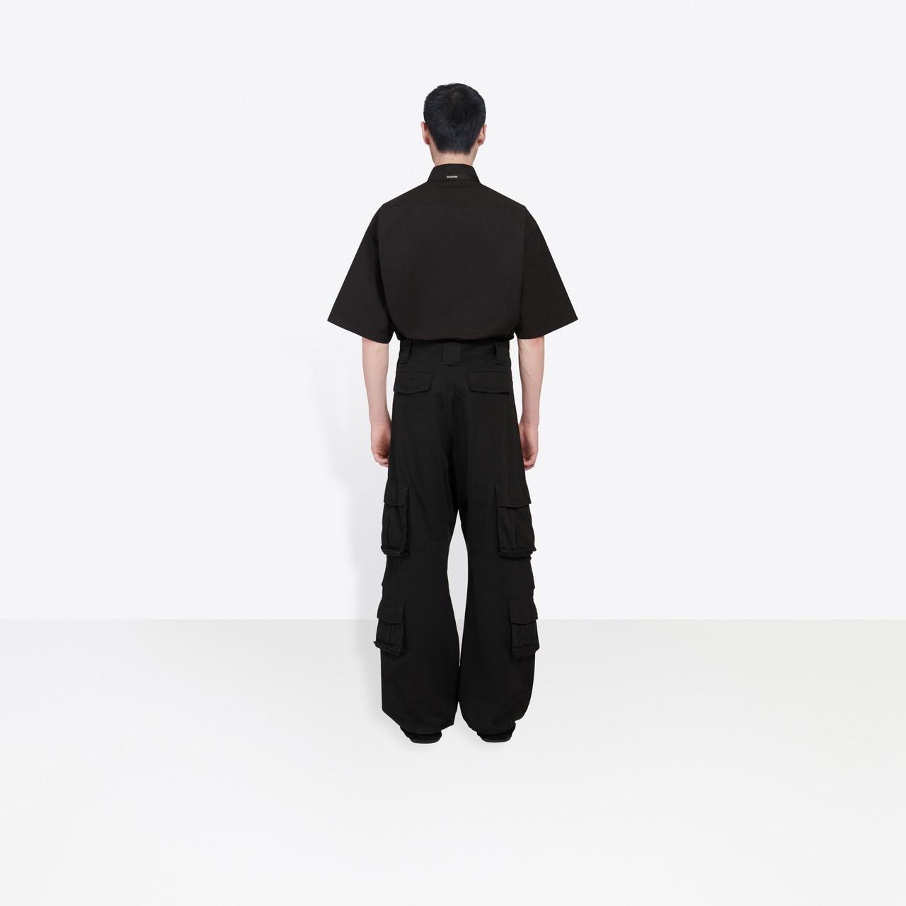 Balenciaga Cargo Pants in Black for Men | Lyst