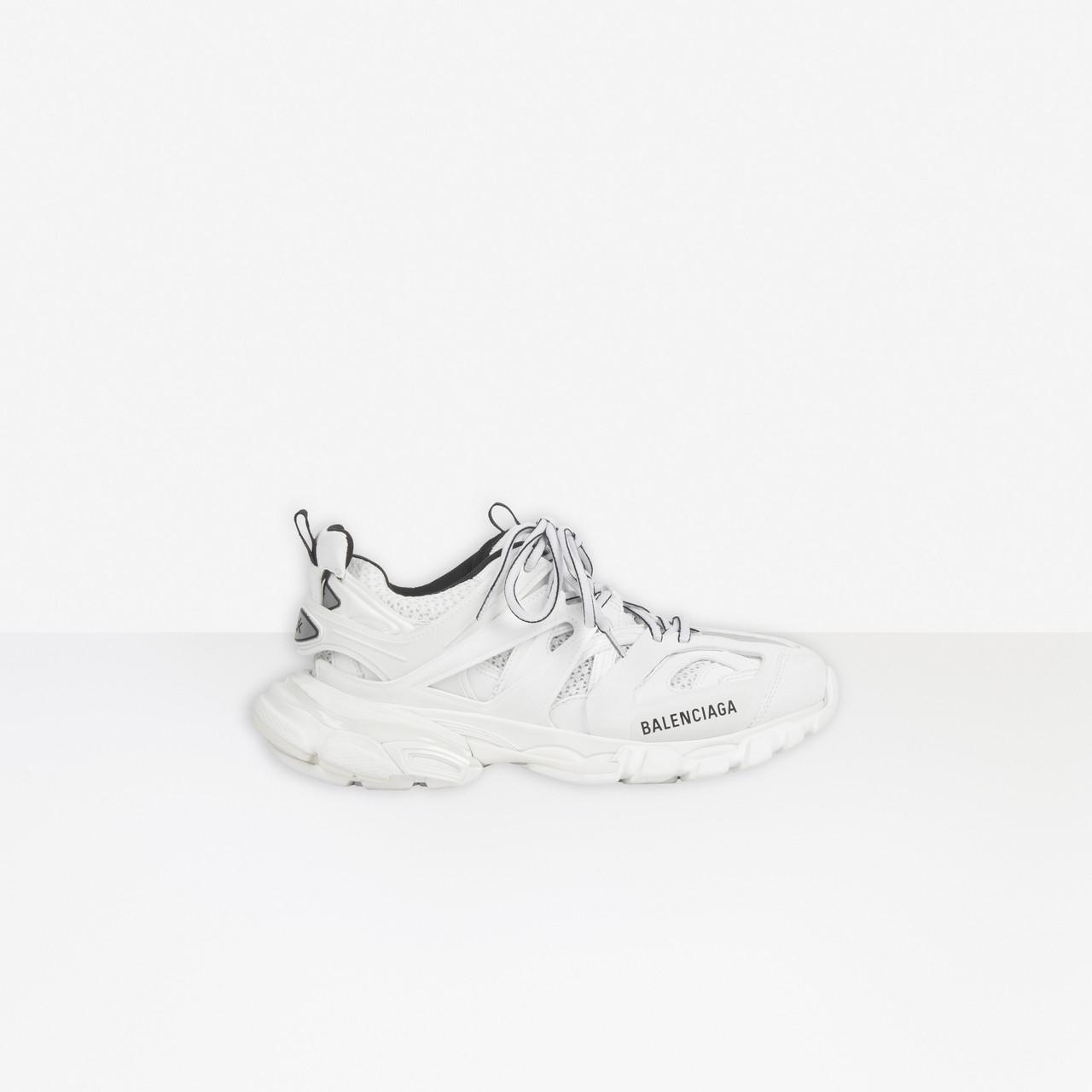 balenciaga track black white