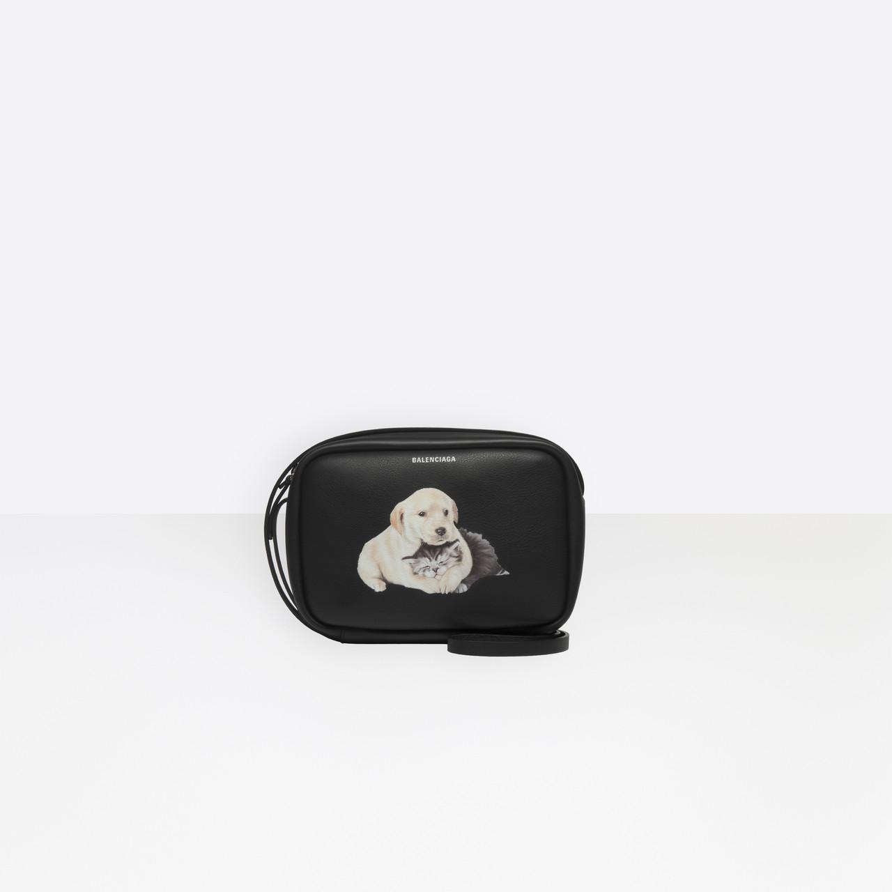 balenciaga kitten camera bag