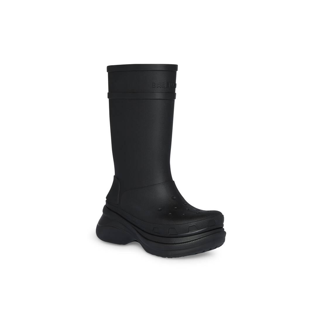 Balenciaga Crocstm Boot in Black | Lyst