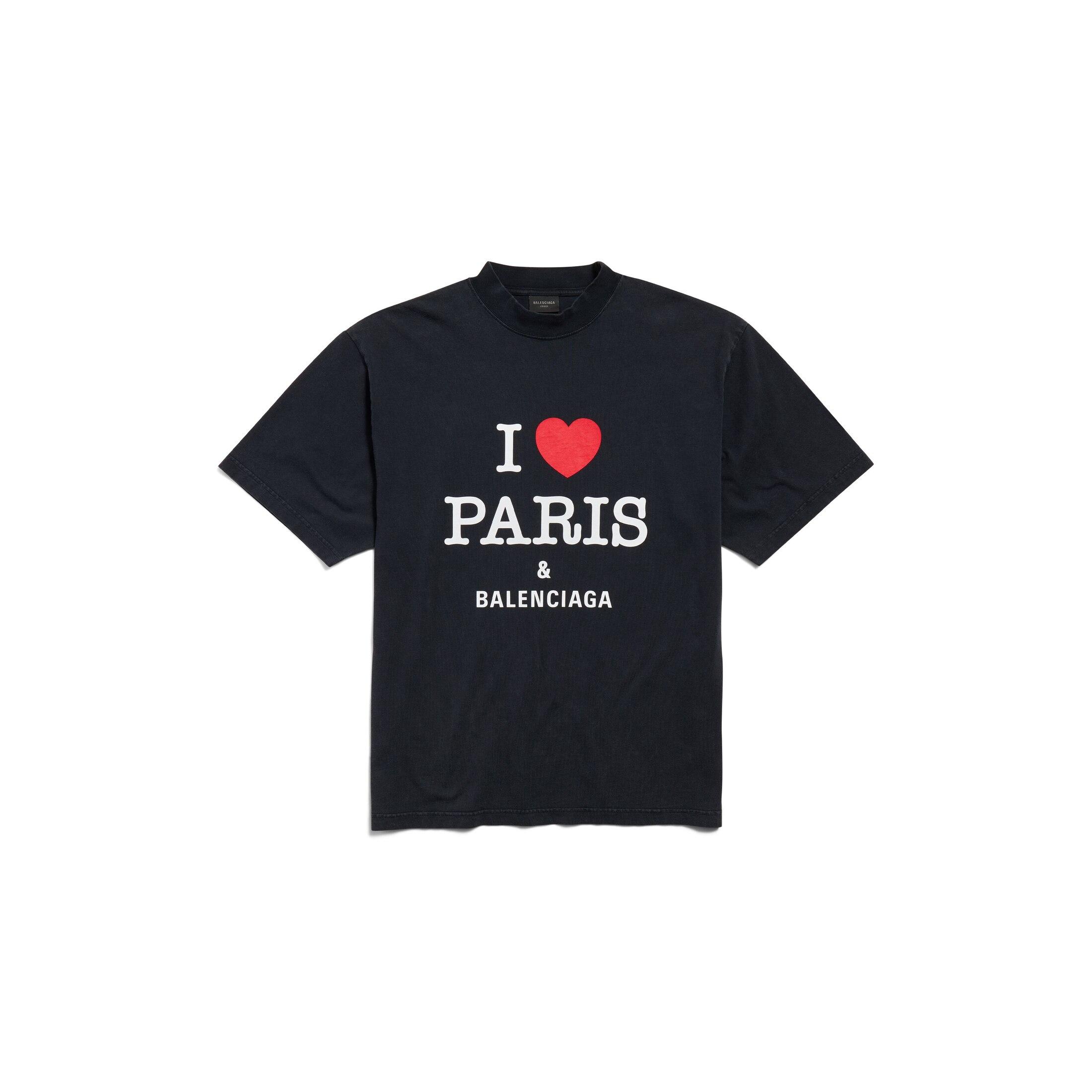 【BALENCIAGA】'I Love Paris & Balenciaga' フーディ Balenciaga I Love Paris Zip-Up Hoodie | Harrods US