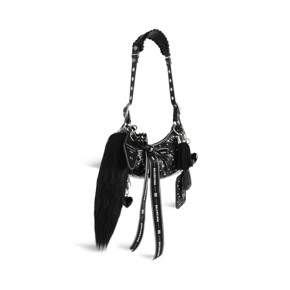 Balenciaga Le Cagole Collector Xs Shoulder Bag With Rhinestones in Black |  Lyst