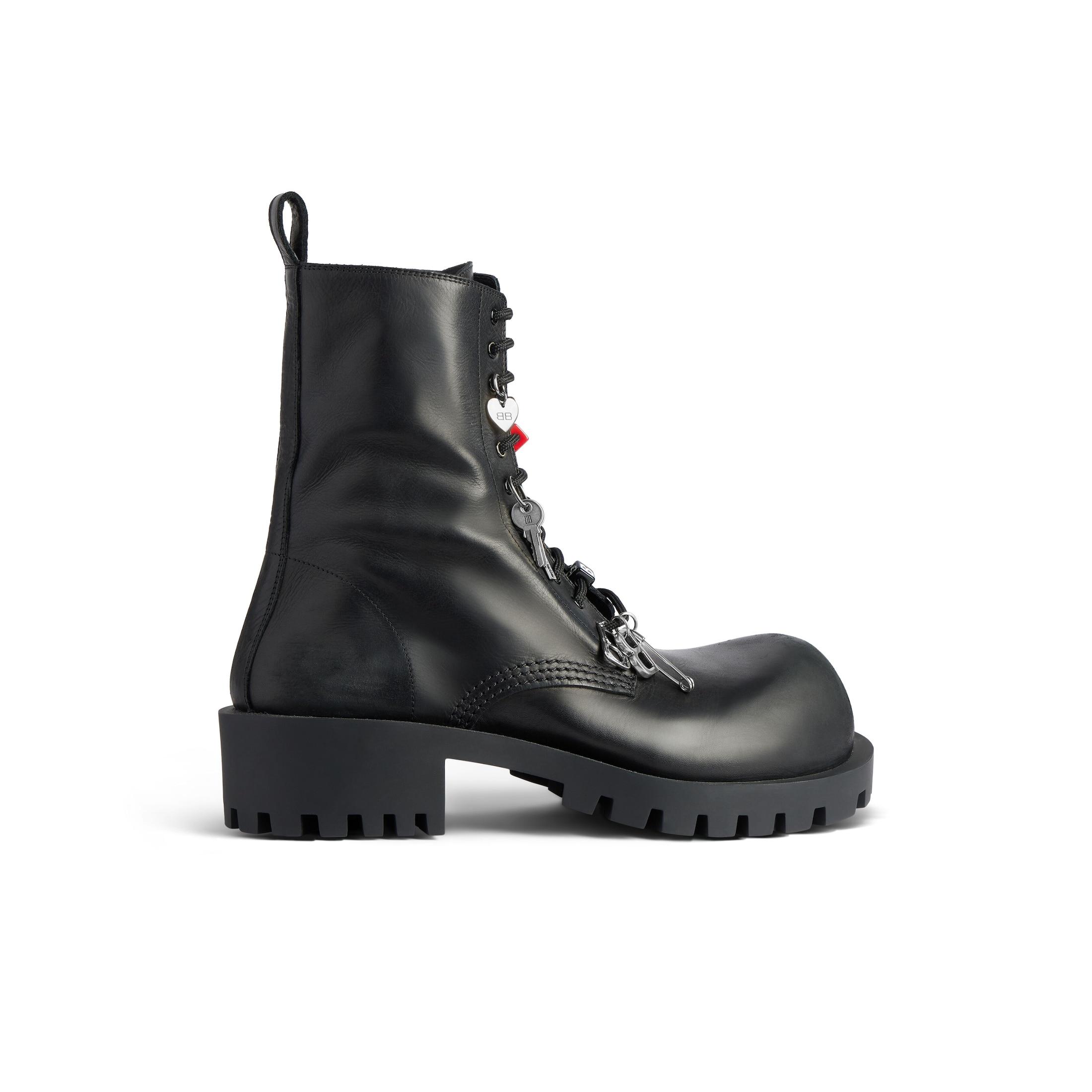 Lace Up Bulldozer Stiefeletten Size 37-45 Pu Leather Men Women