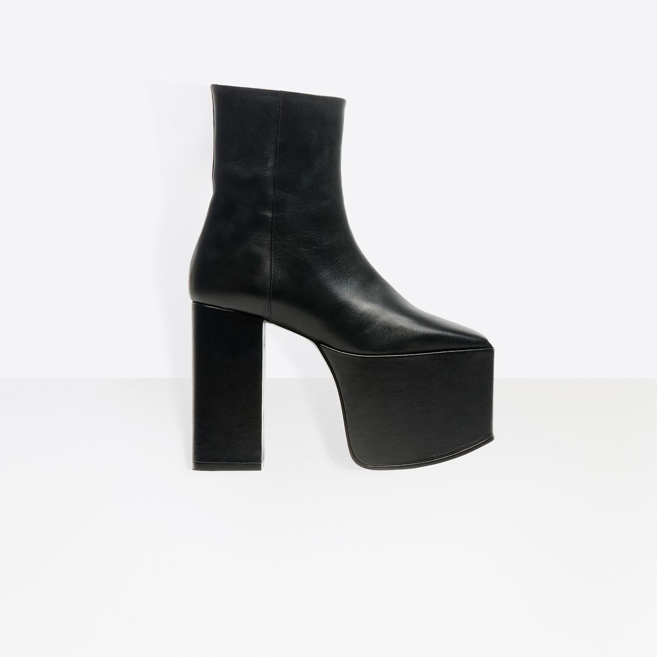 balenciaga platform boots